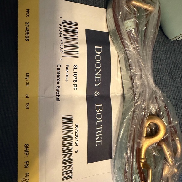 Dooney & Bourke Pale Blue Cameron Satchel - Picture 8 of 8